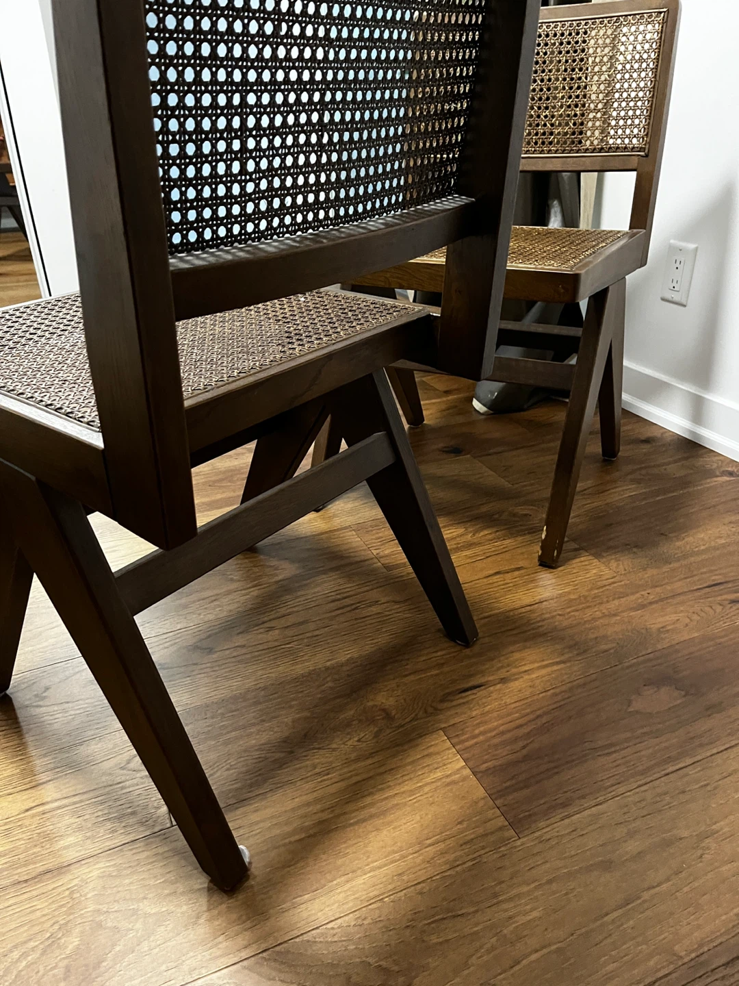 Vintage wooden chair - photo 4