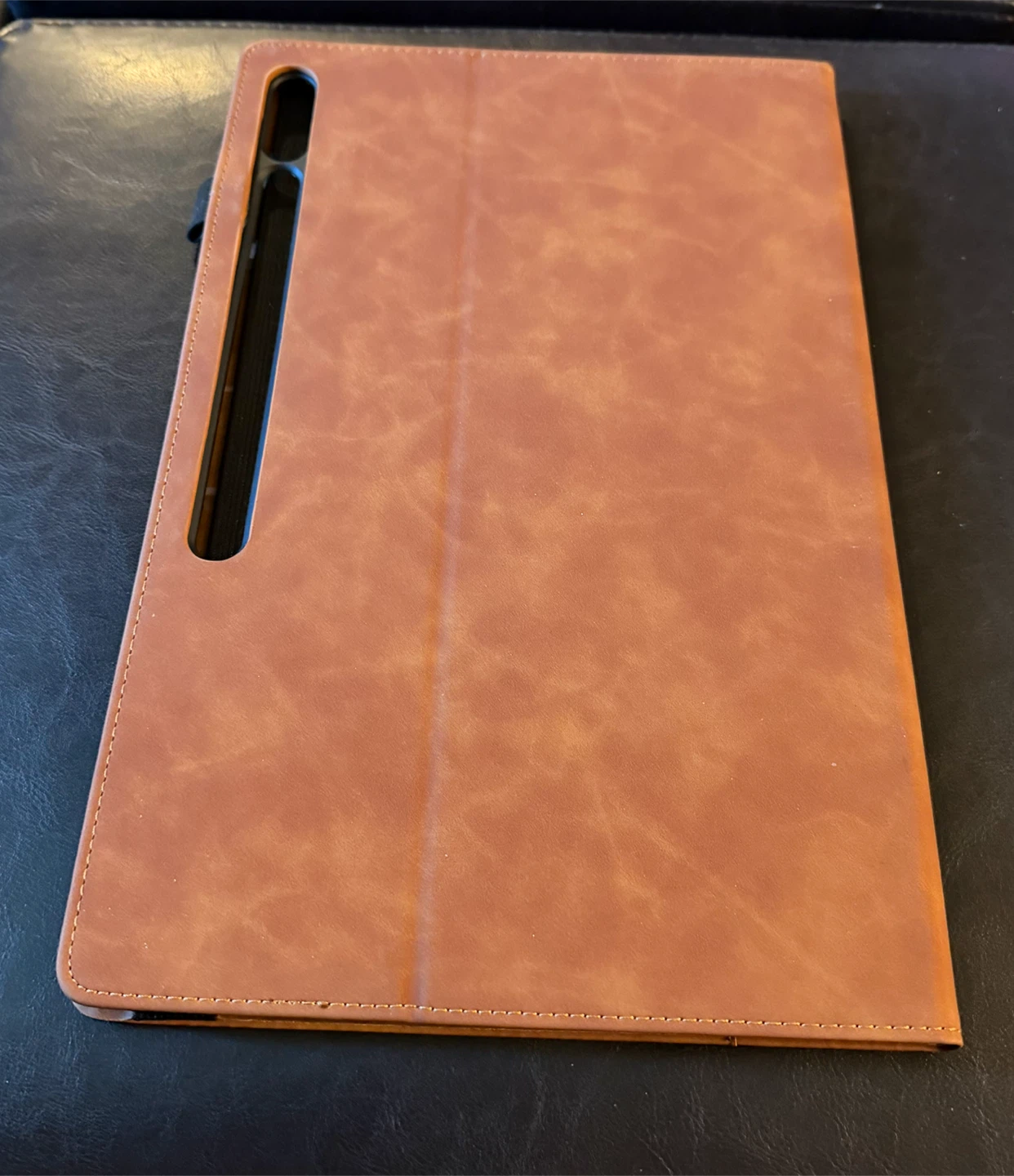 Brown Leather Tablet Case with S Pen Slot - photo 2