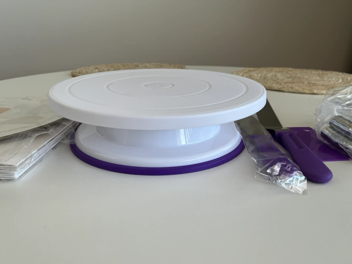 Cake Turntable Kit + Boxes