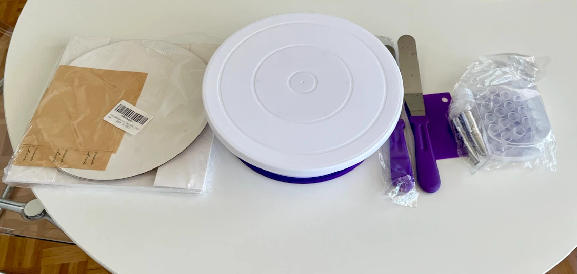 Cake Turntable Kit + Boxes - photo 2