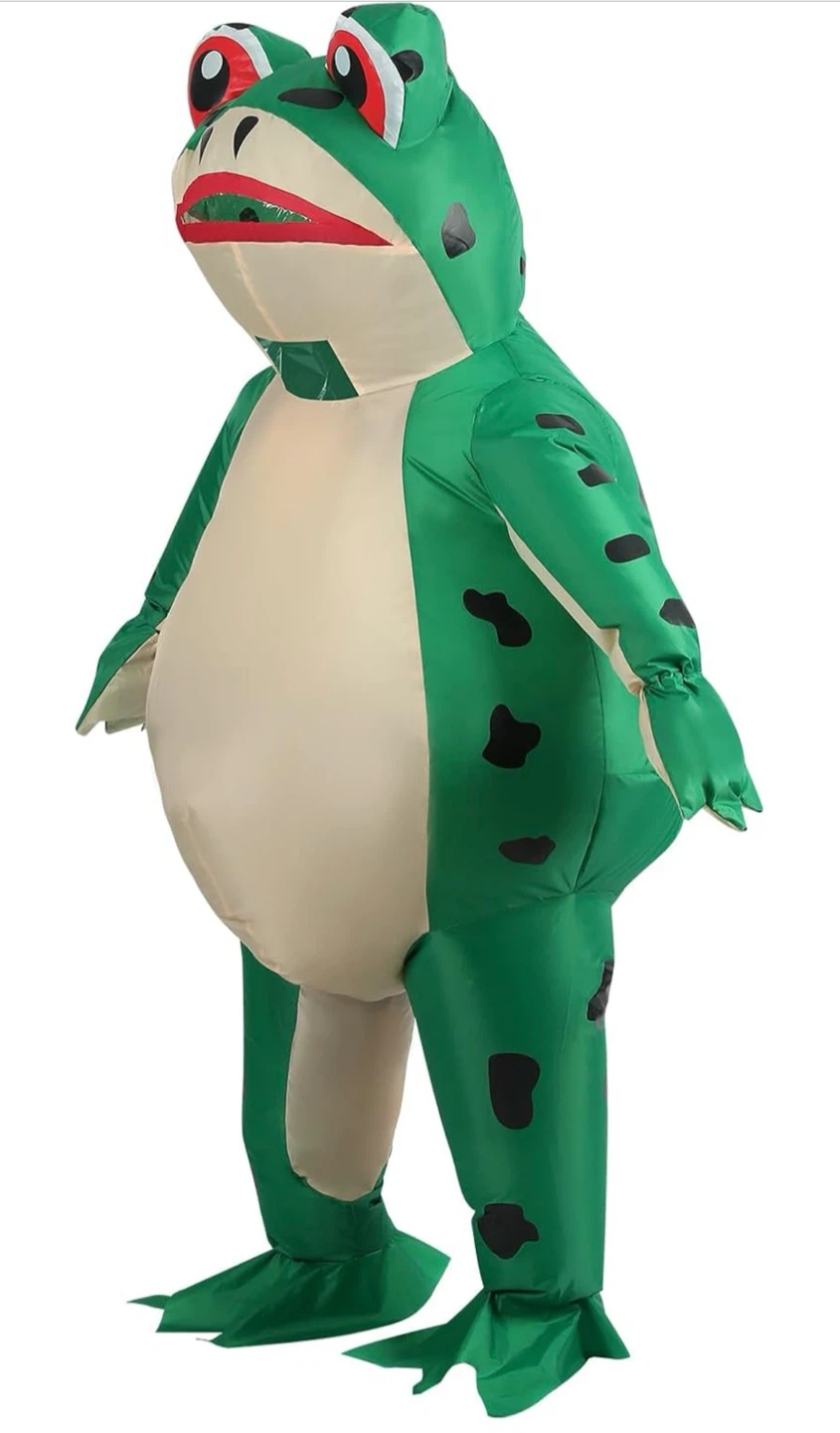 Inflatable Frog Costume Adult Size L