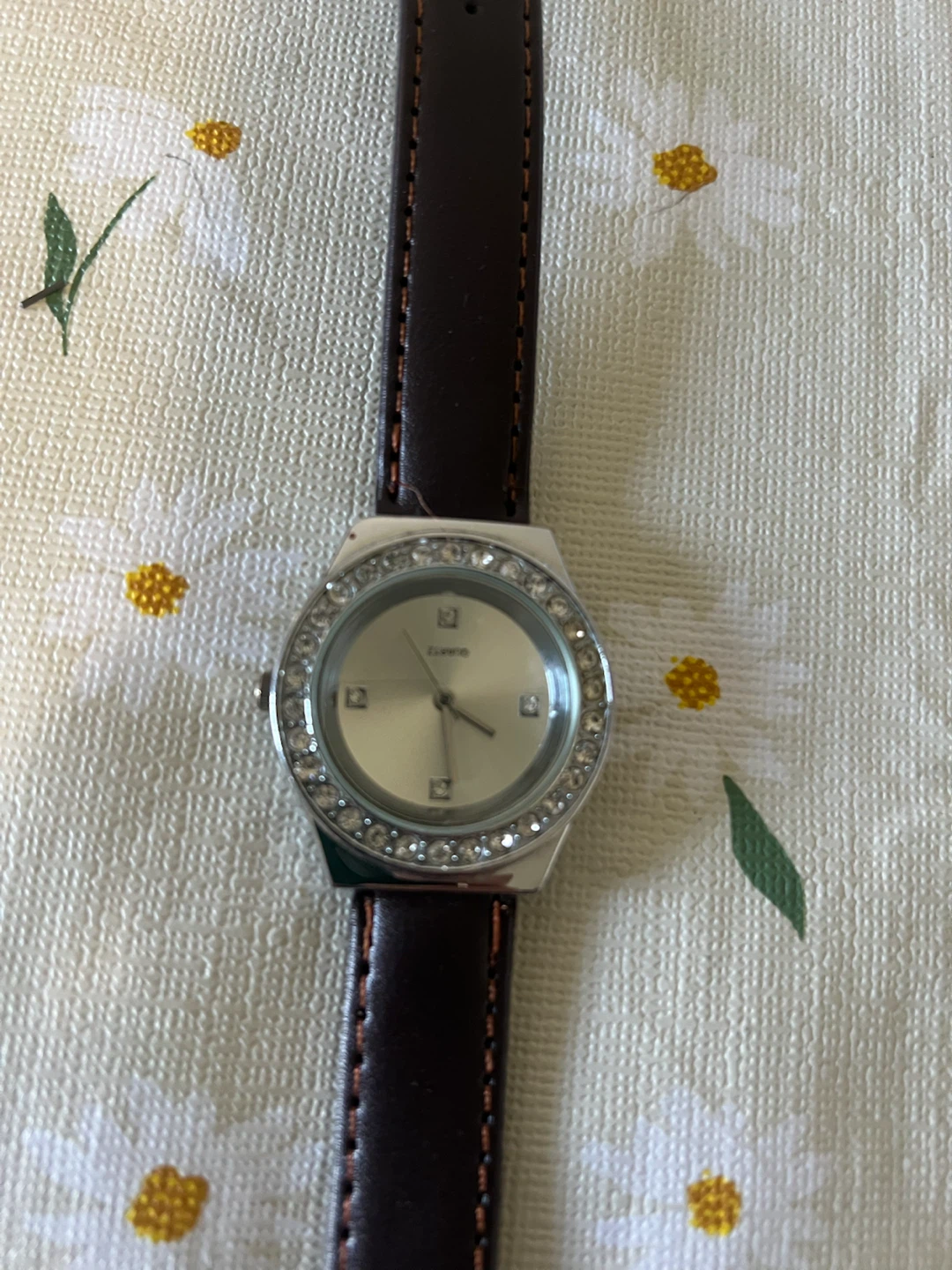 Women's Fashion Watch with Rhinestone Bezel - photo 2