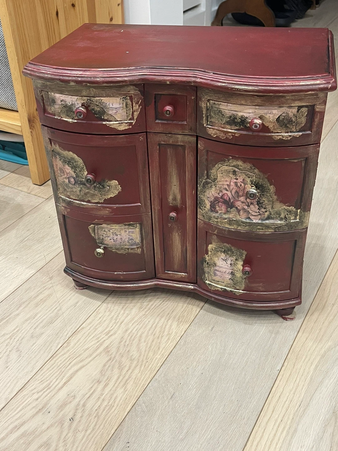 Vintage Bombay Jewelry Box with Mirror - photo 3