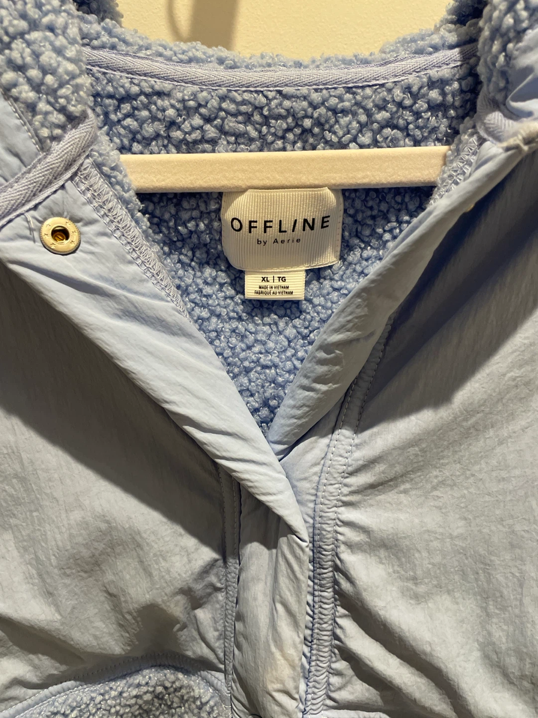 OFFLINE by Aerie Sherpa Fleece Lined Jacket - XL - photo 3
