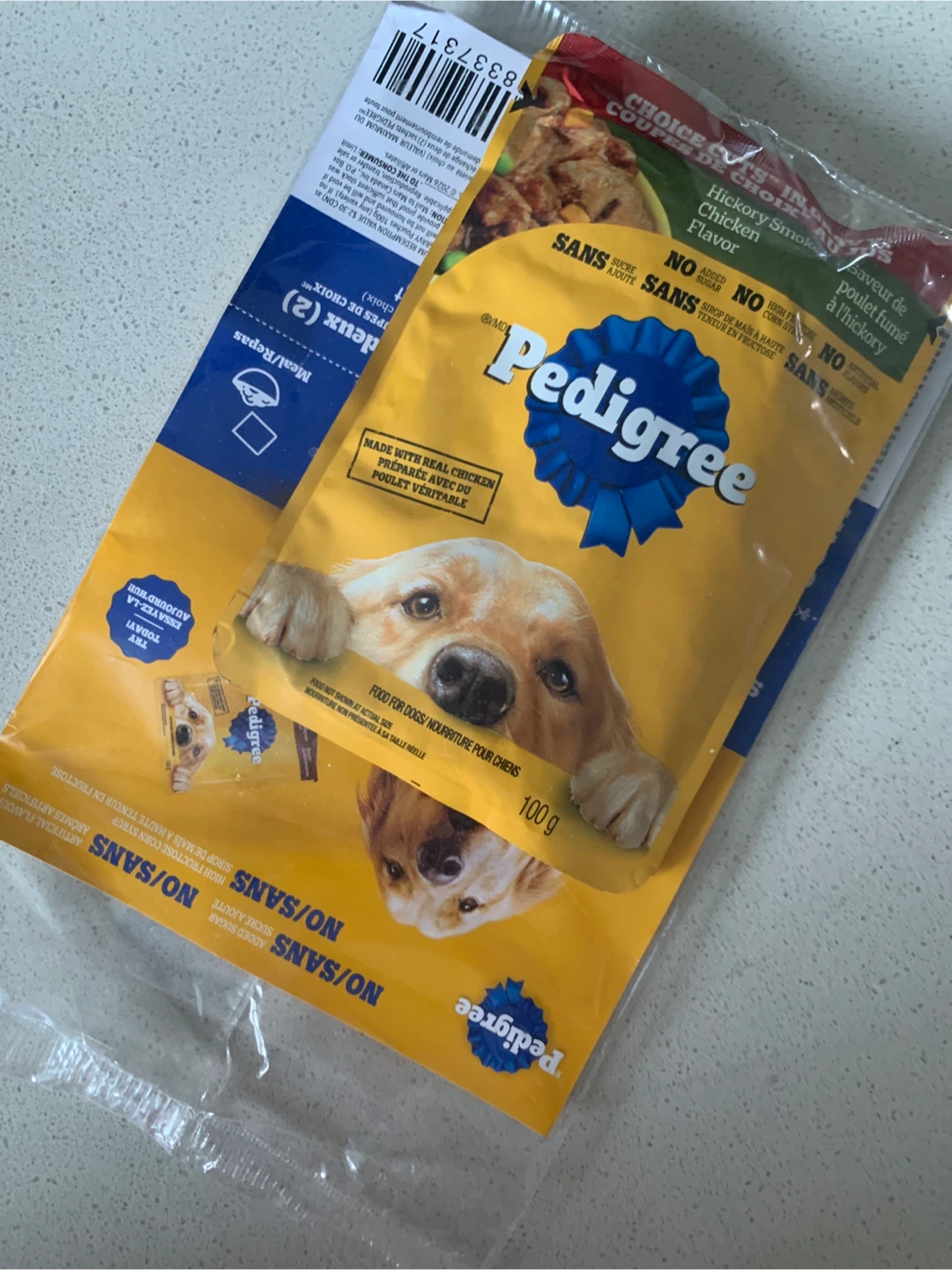 Pedigree Adult Dog Food Pouches - Chicken Flavor (100g)