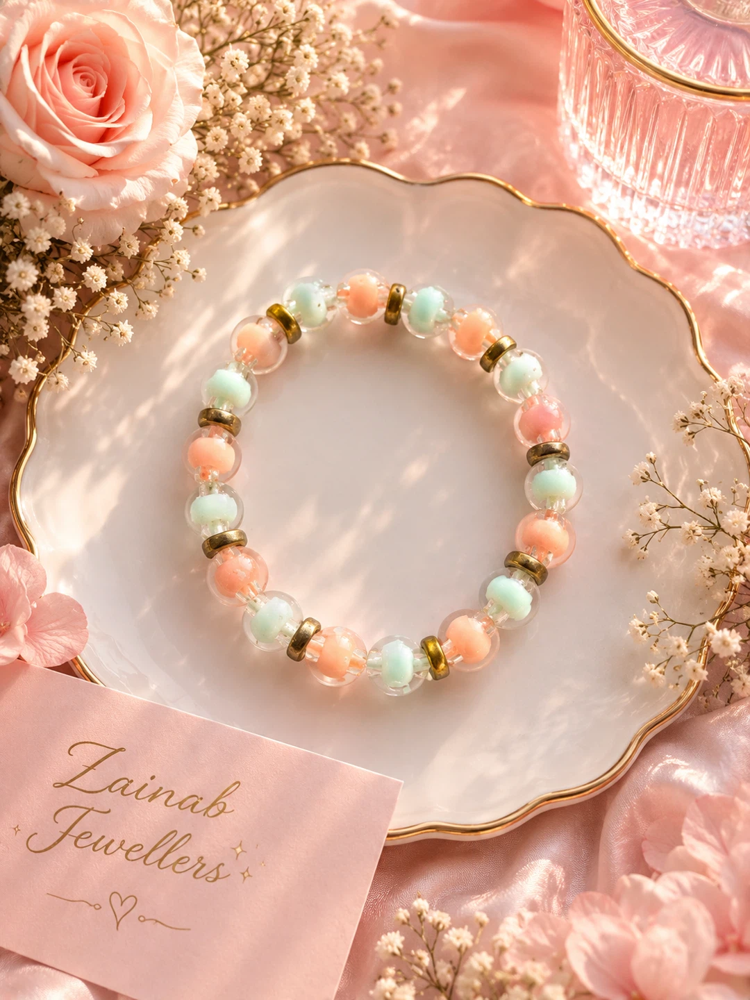 Zainab Jewellers Beaded Beach style Bracelet