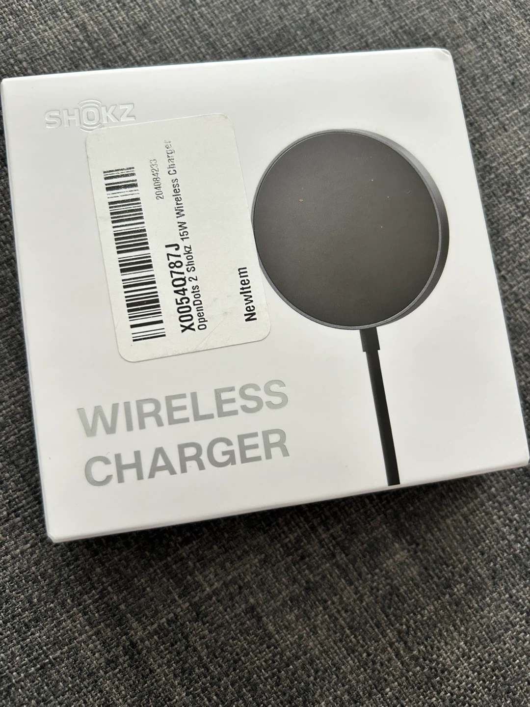 Shokz OpenDots 2 15W Wireless Charger