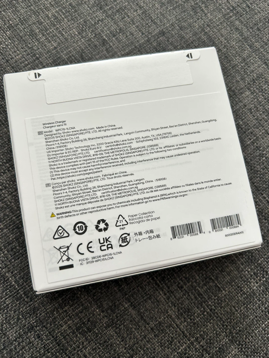 Shokz OpenDots 2 15W Wireless Charger - photo 2