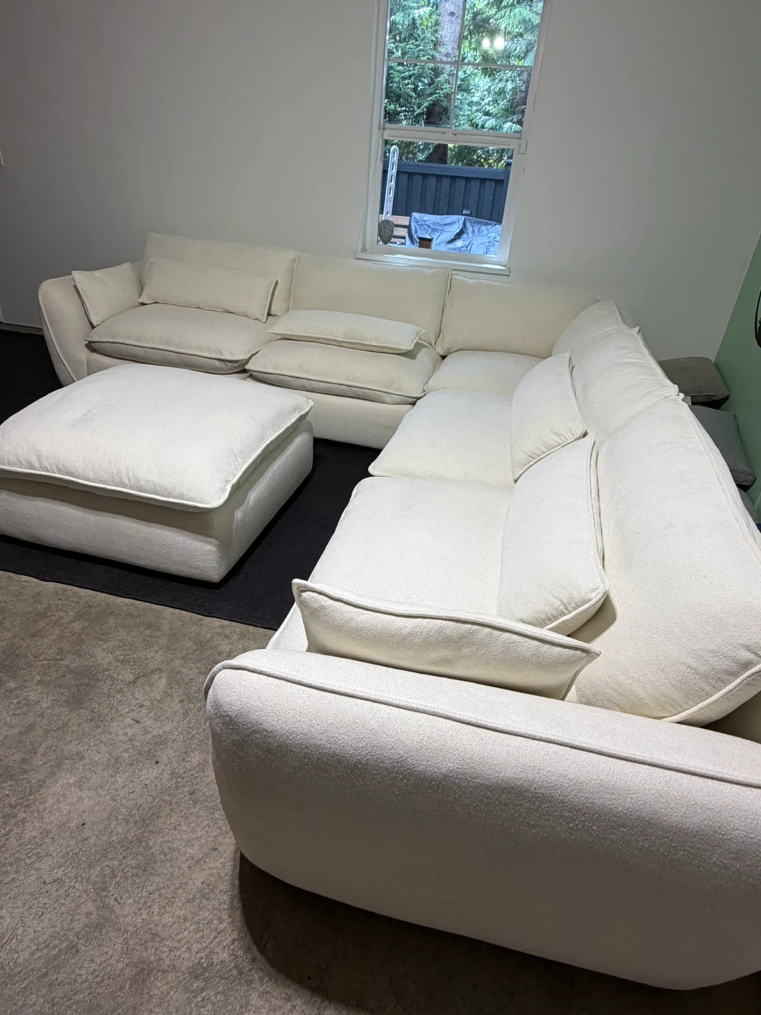 Large Sectional Sofa with Ottoman Delivery Available - photo 4