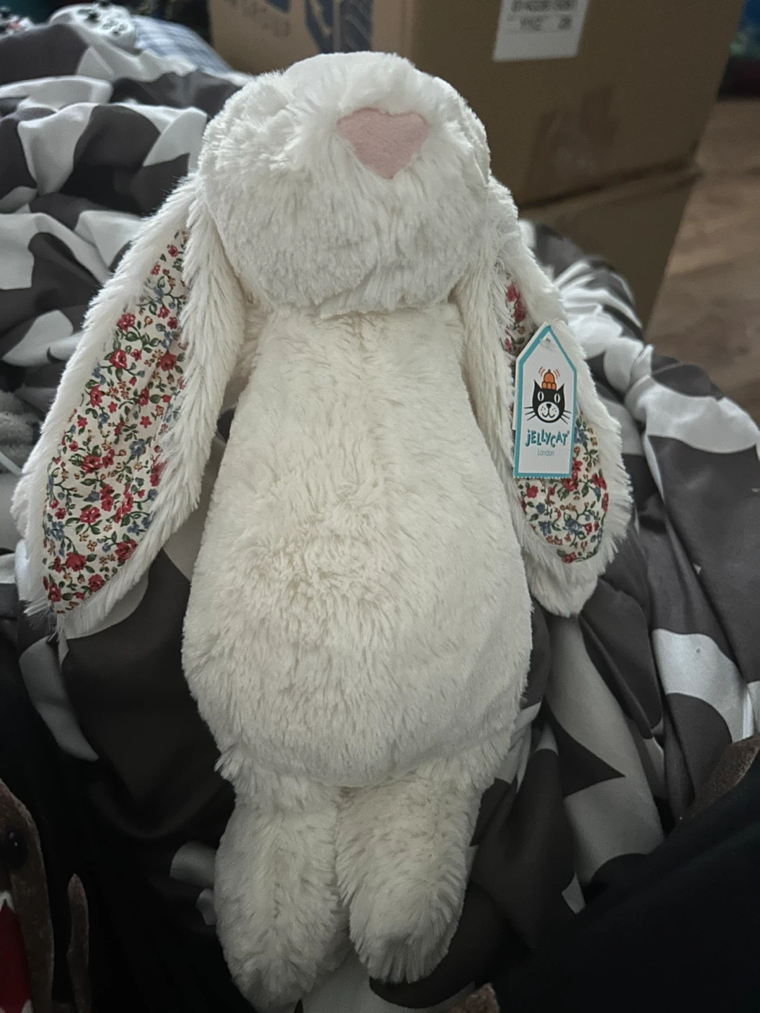 Jellycat Bashful Cream Bunny Stuffed Animal