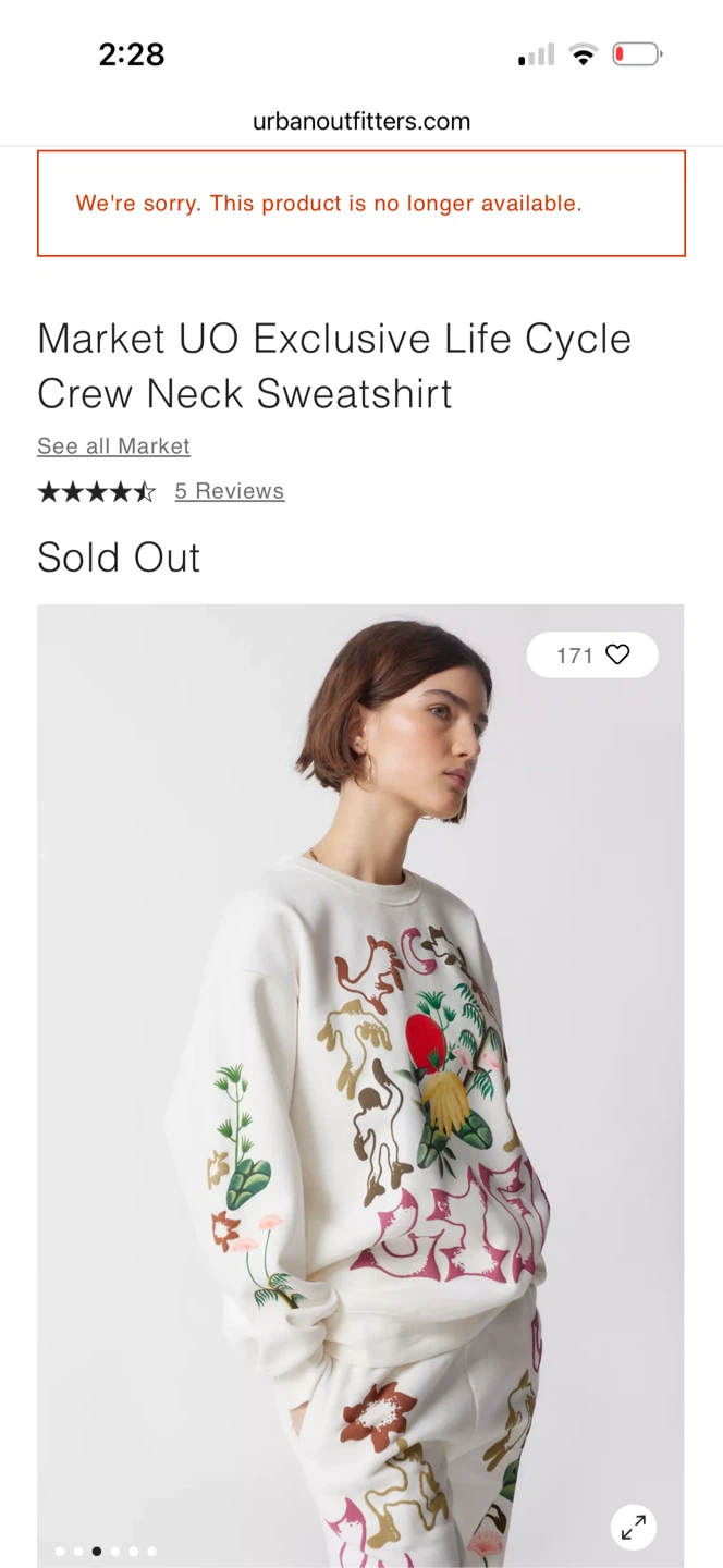 Market UO Exclusive Crew Neck Sweatshirt - photo 2