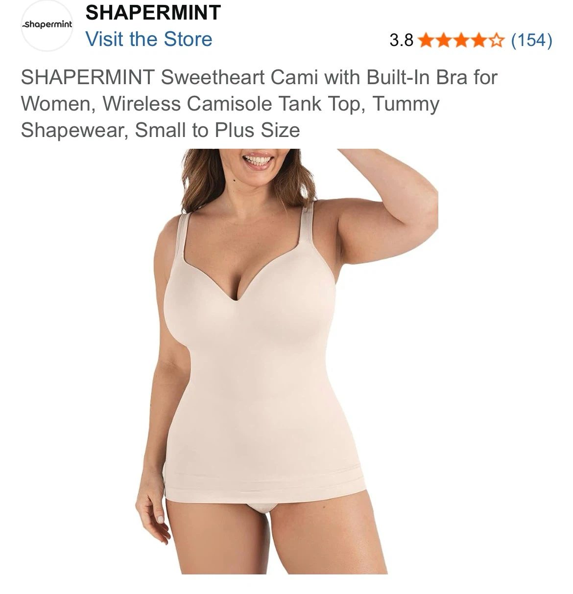 Shapermint cami