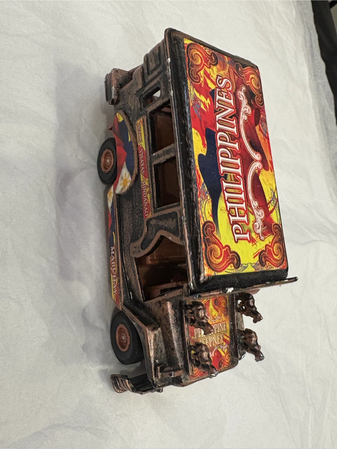 Collectible Vintage Style Philippine Jeepney Die-Cast Toy - photo 2