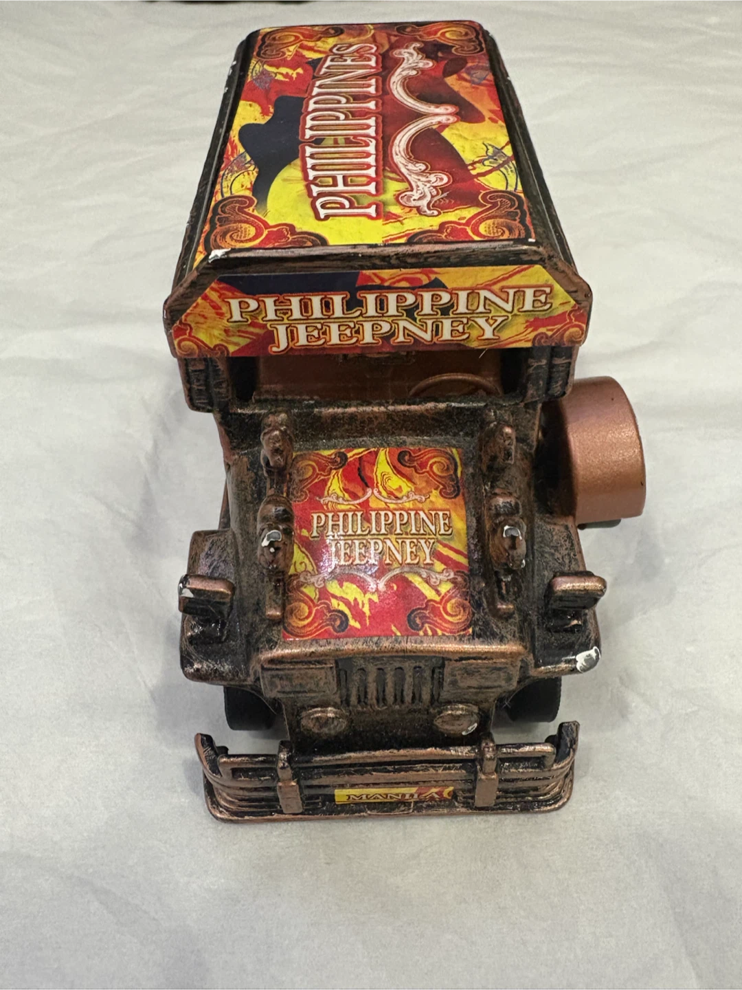 Collectible Vintage Style Philippine Jeepney Die-Cast Toy - photo 3