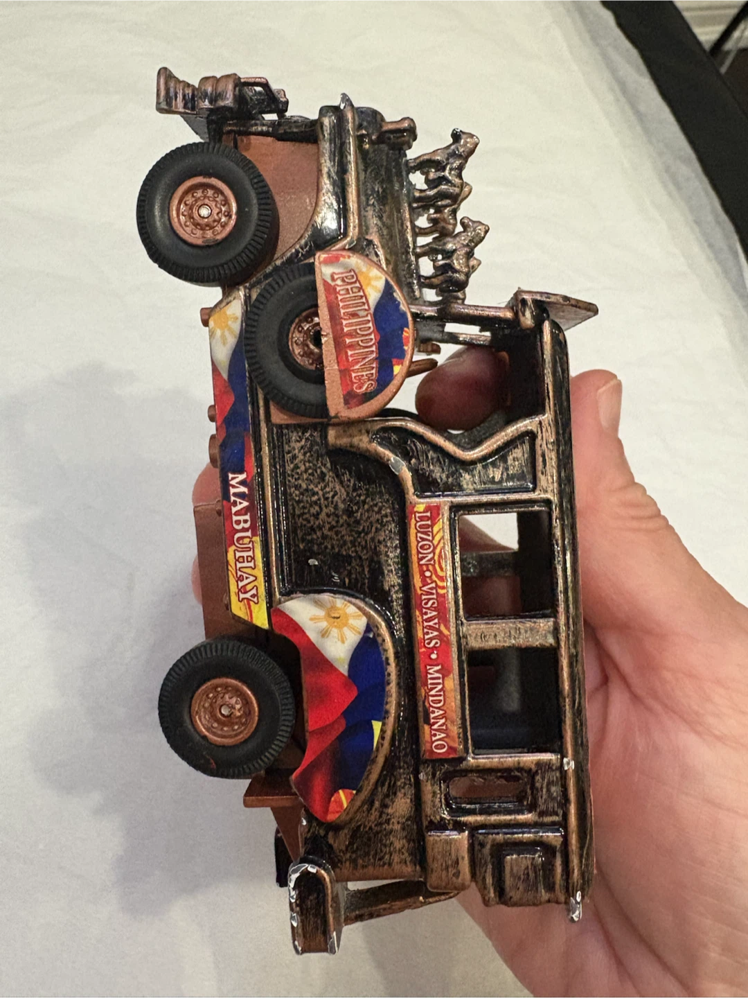 Collectible Vintage Style Philippine Jeepney Die-Cast Toy - photo 4