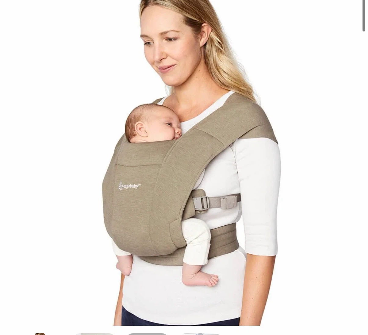 Ergobaby embrace carrier - soft olive - photo 2