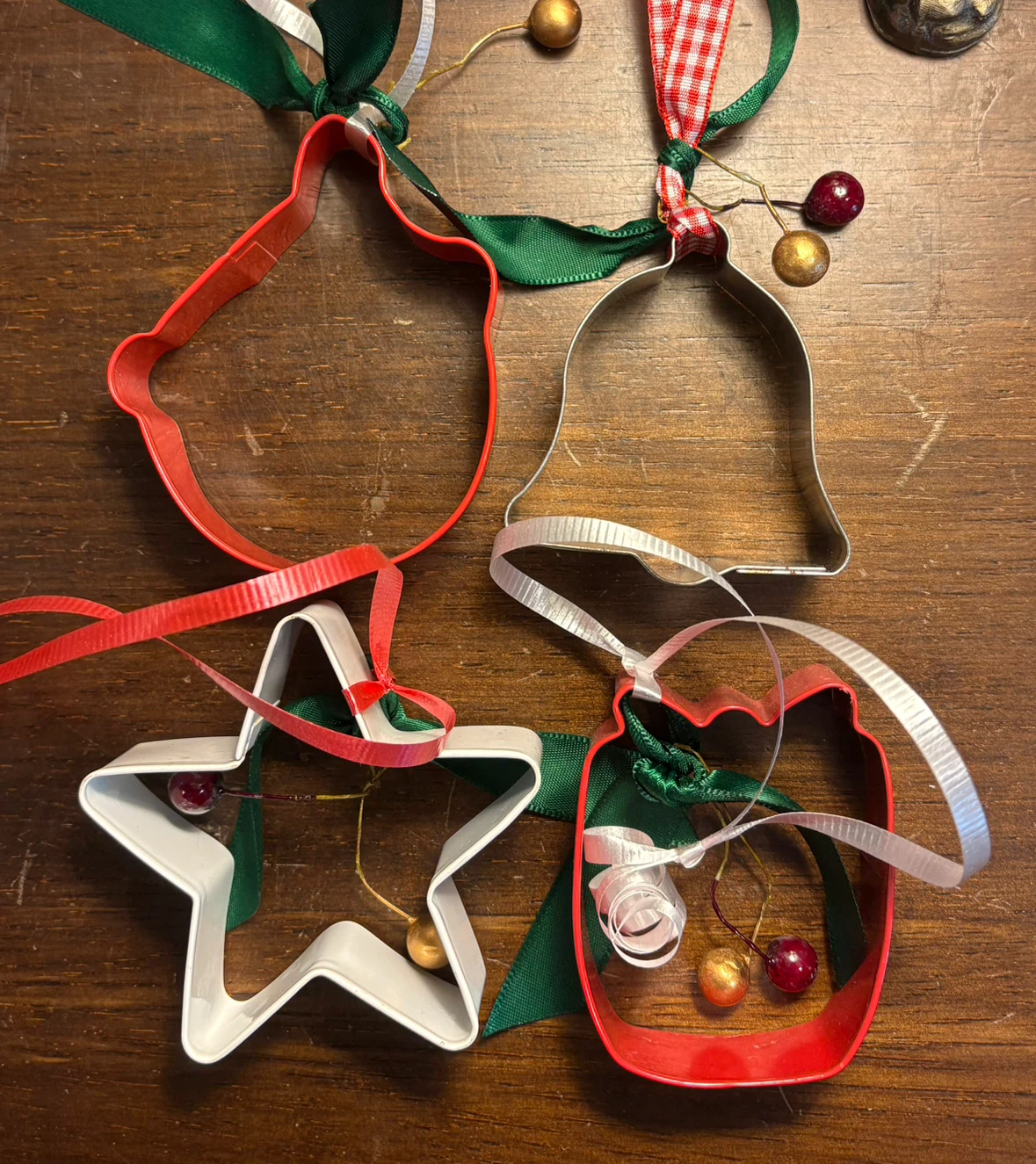 ✨✨Christmas Cookie Cutters with Decorative Ribbon