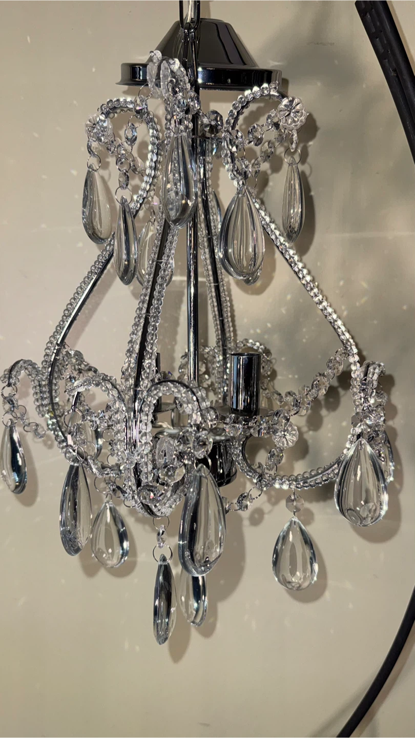 Vintage Mini Crystal Chandelier - photo 3