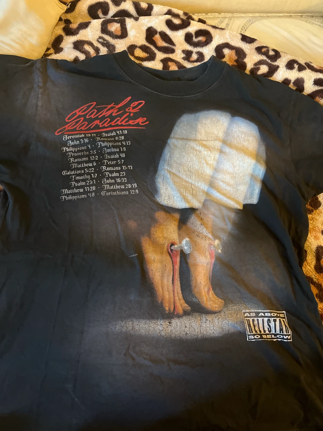 HELLSTAR "The Path to Paradise" Tour 1996 T-Shirt
