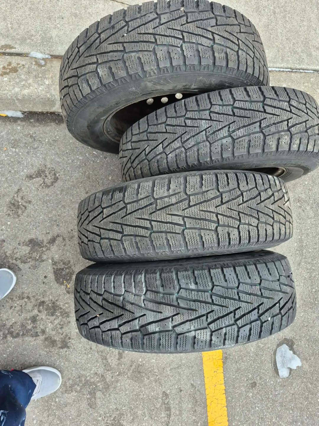 Winter tires 215/70R16 - 5*114.3 - photo 3
