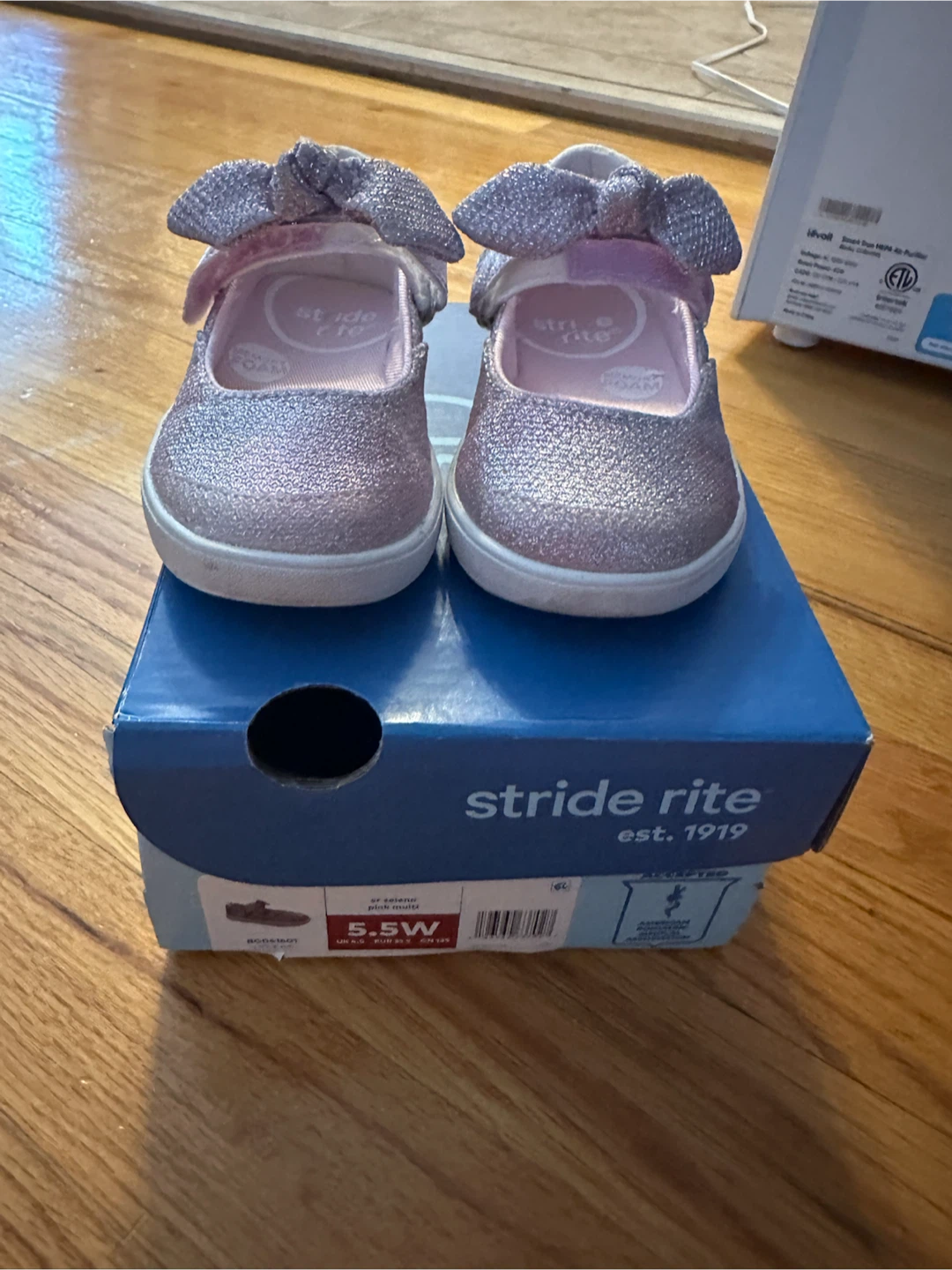 Stride Rite Glitter Mary Jane Shoes