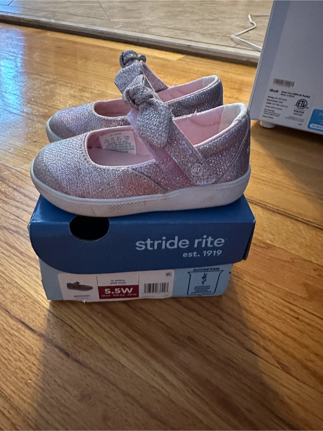 Stride Rite Glitter Mary Jane Shoes - photo 2