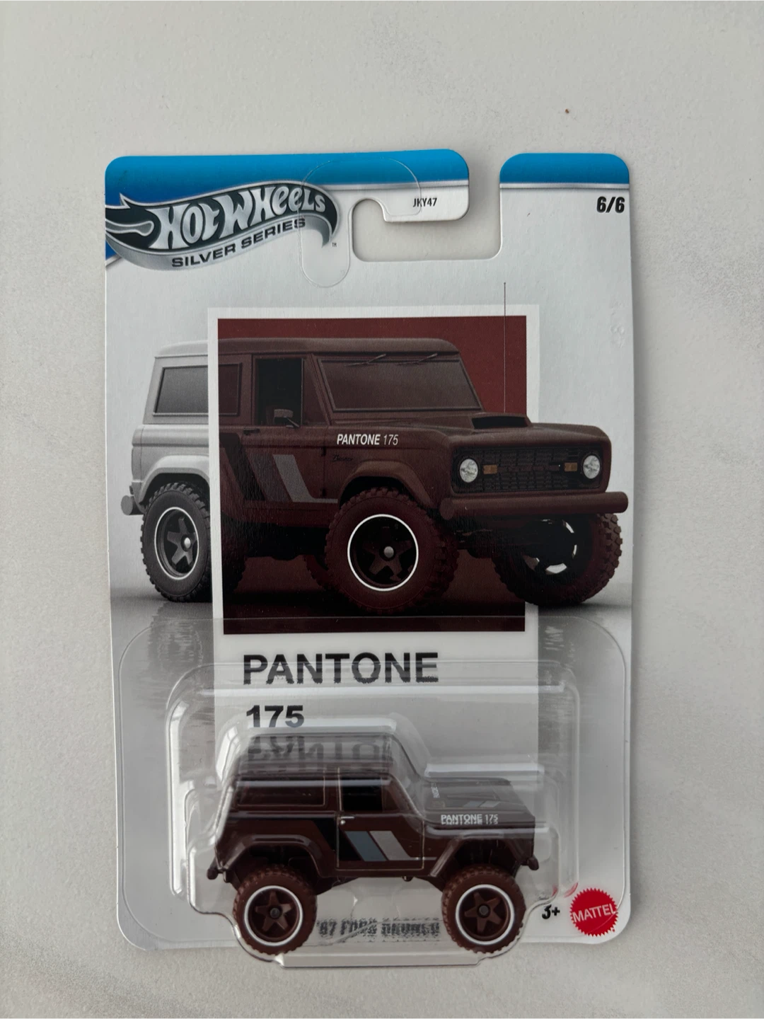 Hot Wheels Silver Series Pantone Toyota Tacoma & Ford Bronco
