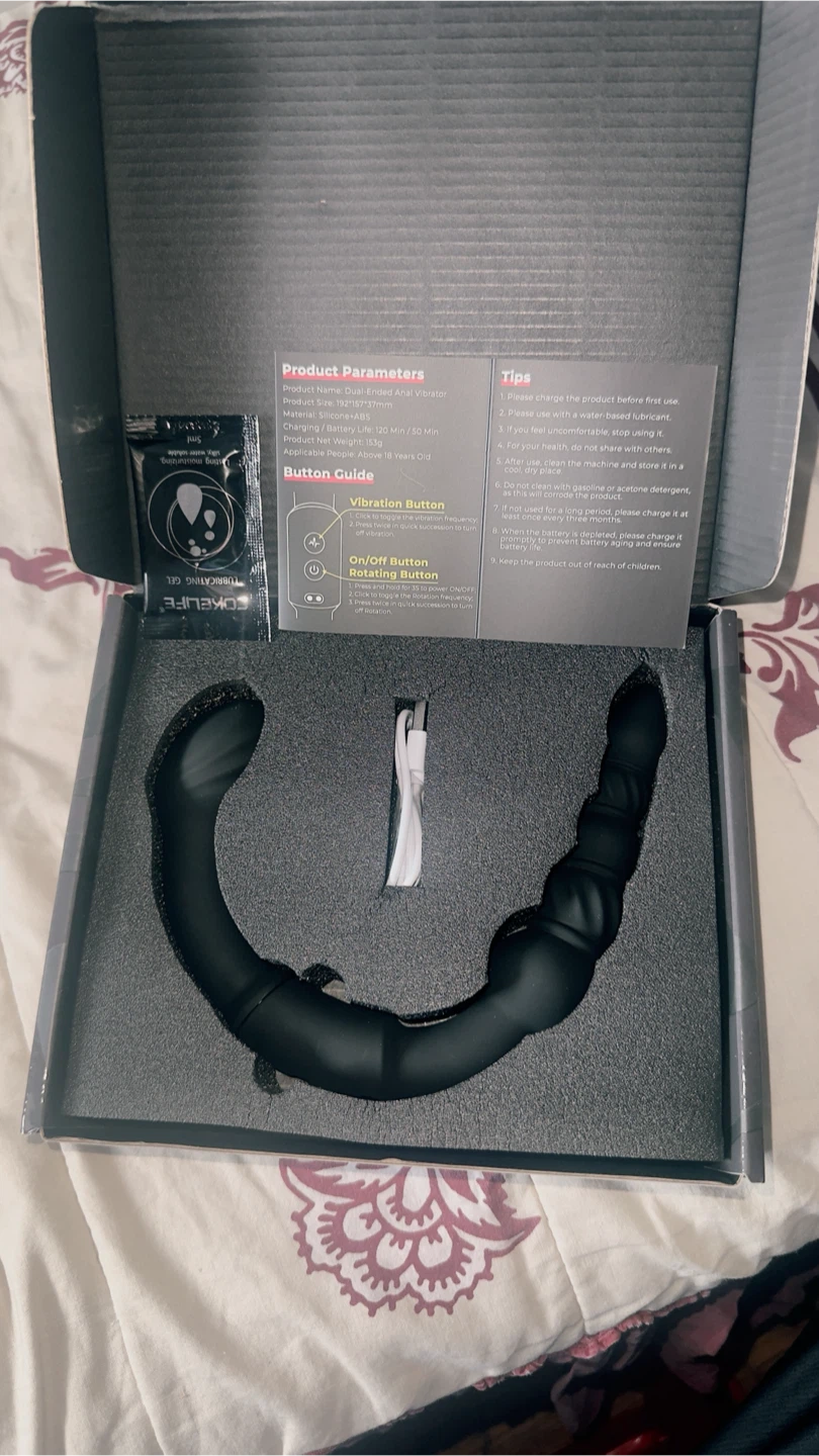 Vibrador anal de doble extremo Rumpo - photo 2