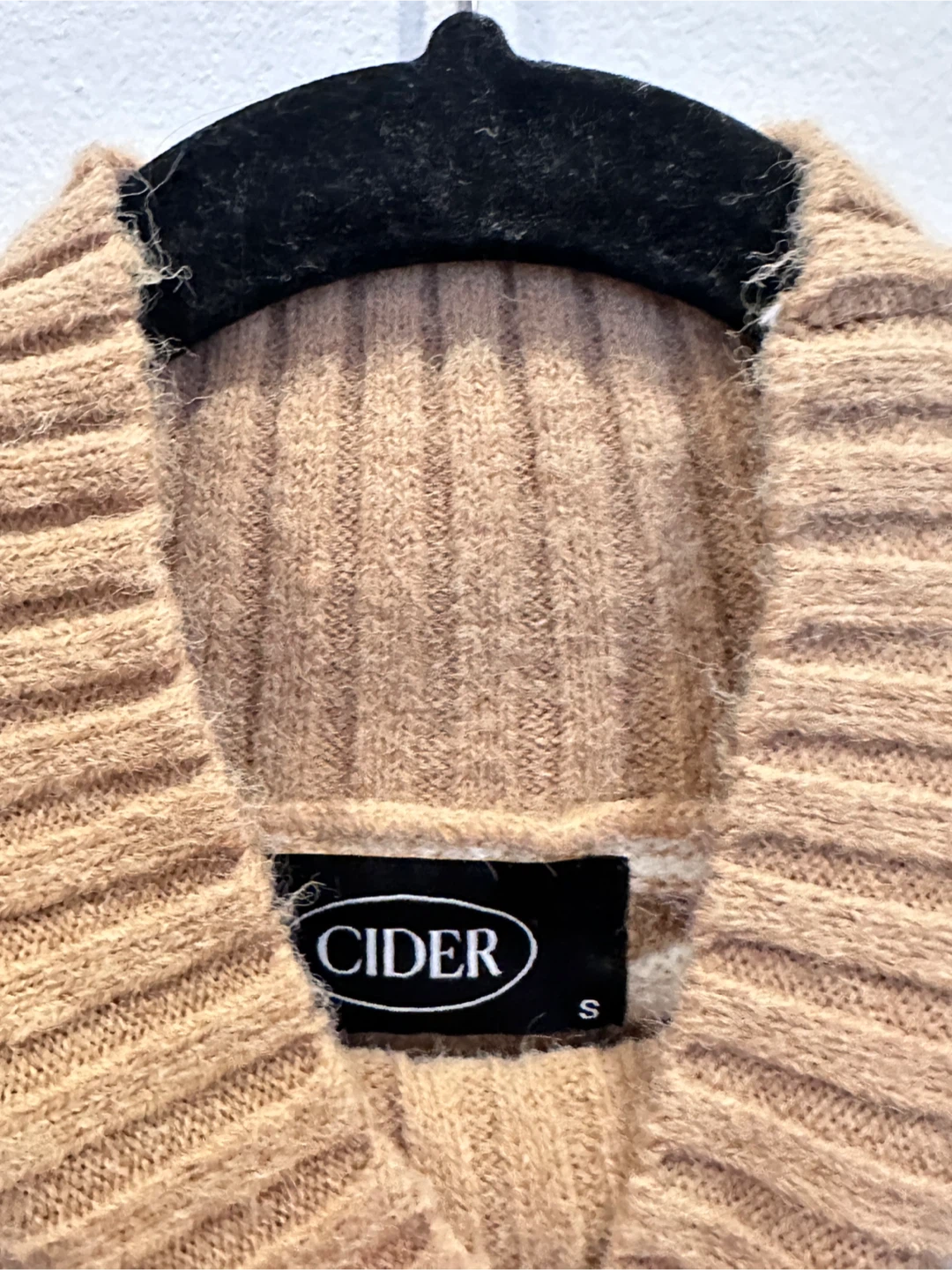 CIDER Striped Mock Neck Sweater - Size S - photo 3