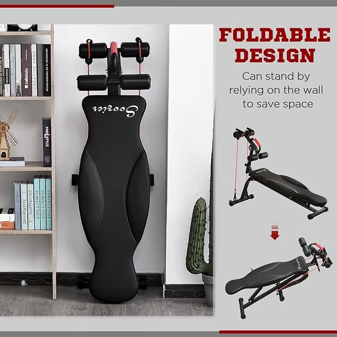 Soozier Foldable Sit Up Weight Bench - photo 3