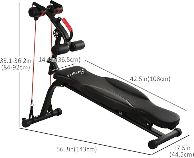 Soozier Foldable Sit Up Weight Bench - photo 5