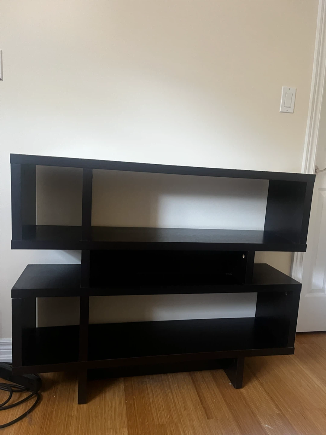 Dark Brown Media Console / Entertainment Unit - photo 3