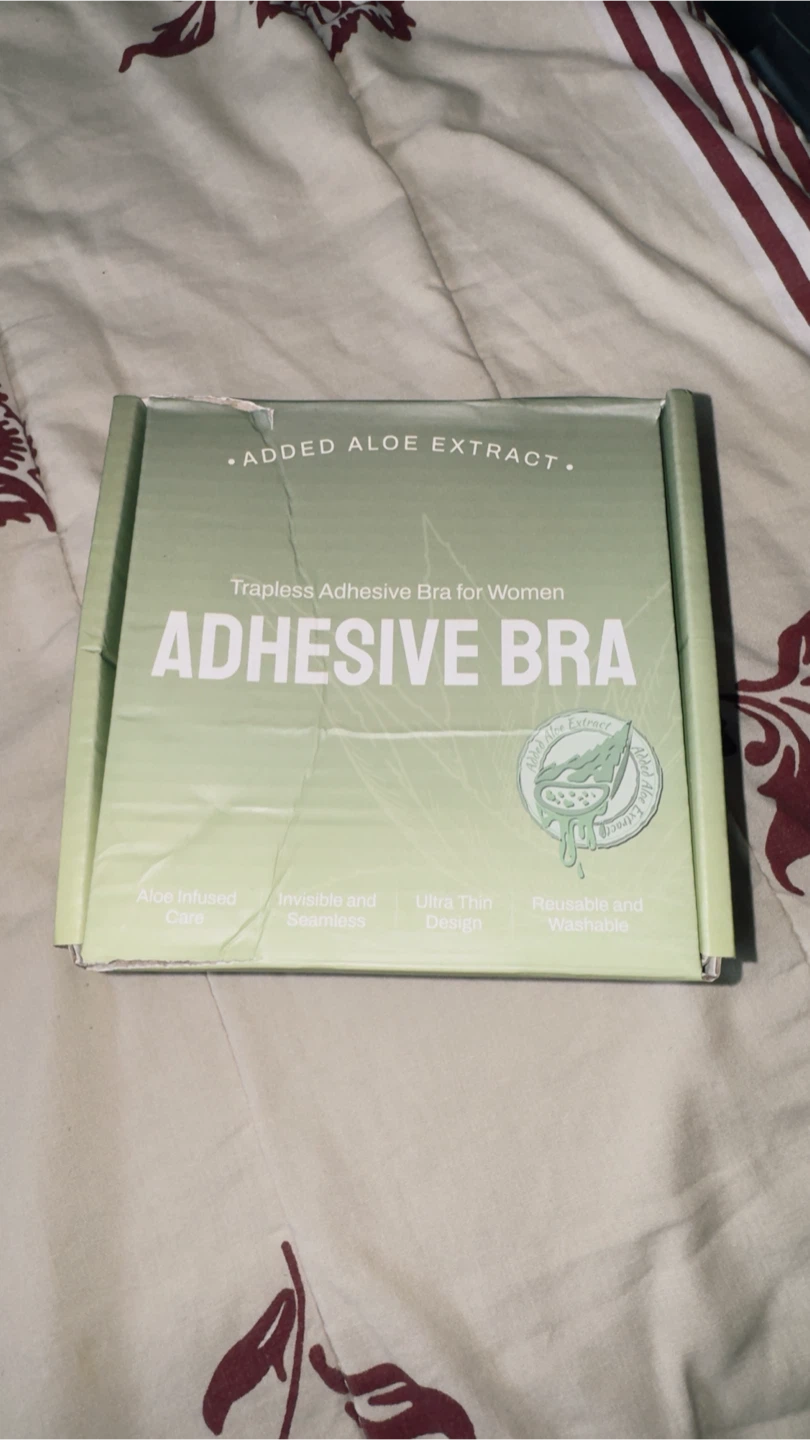 Sujetador adhesivo sin tirantes para mujer con infusión