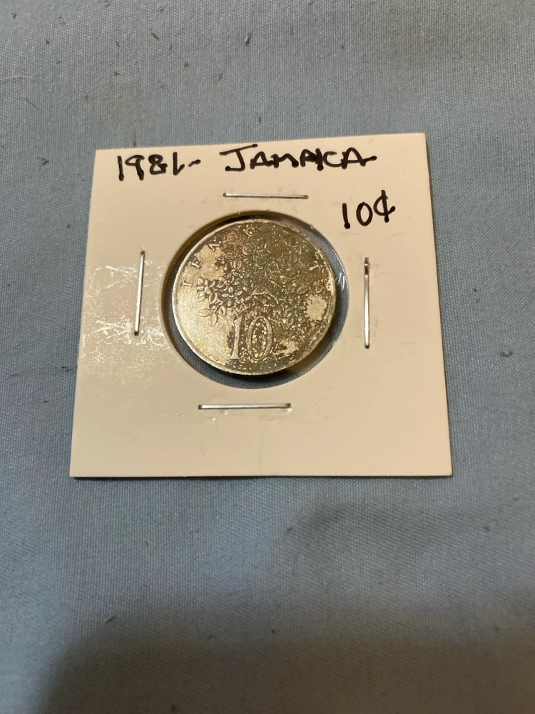 1981 Jamaica 10 Cent Coin