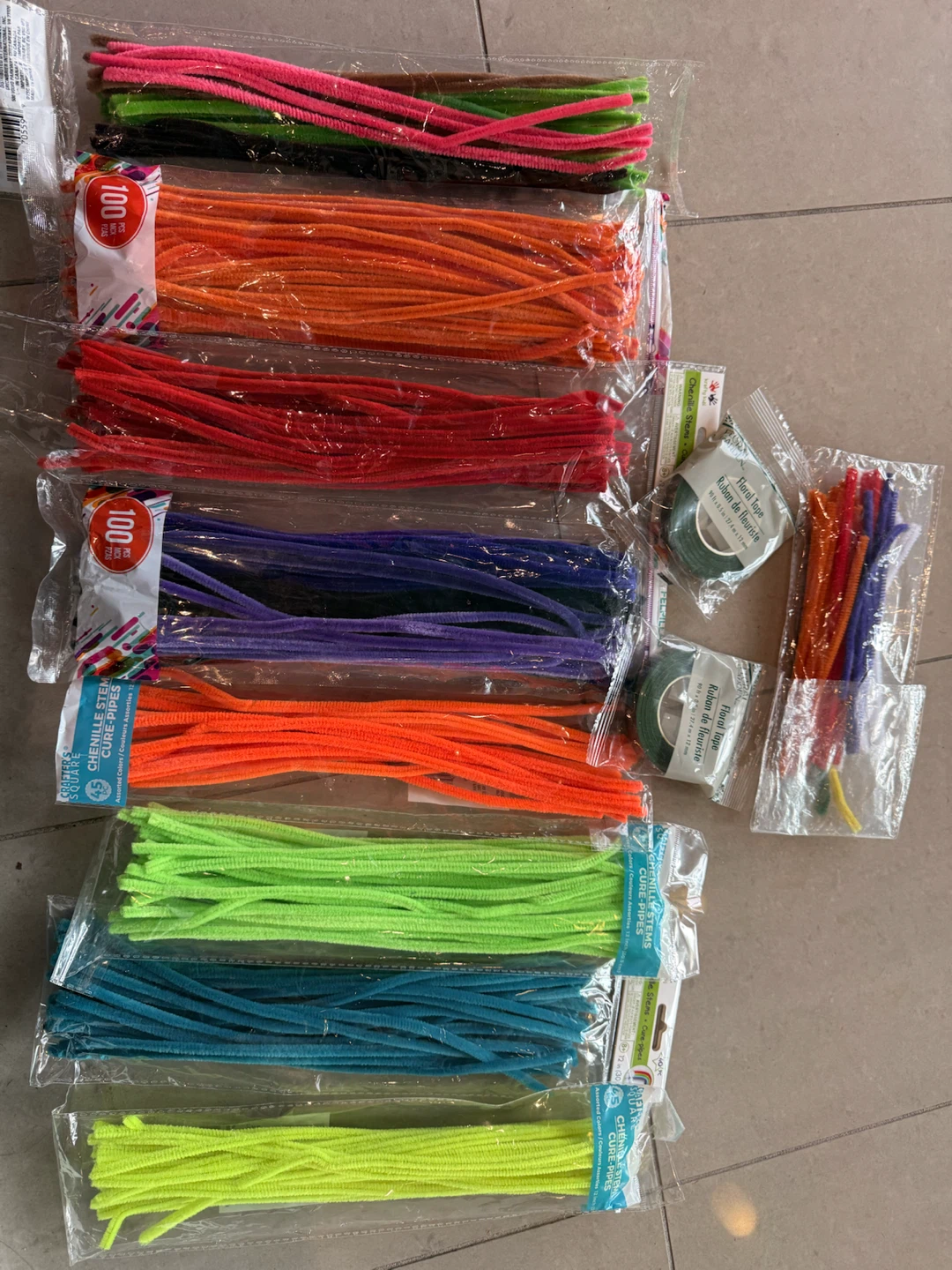 Craft Decor Floral Foam & Chenille Stems Bundle - photo 5