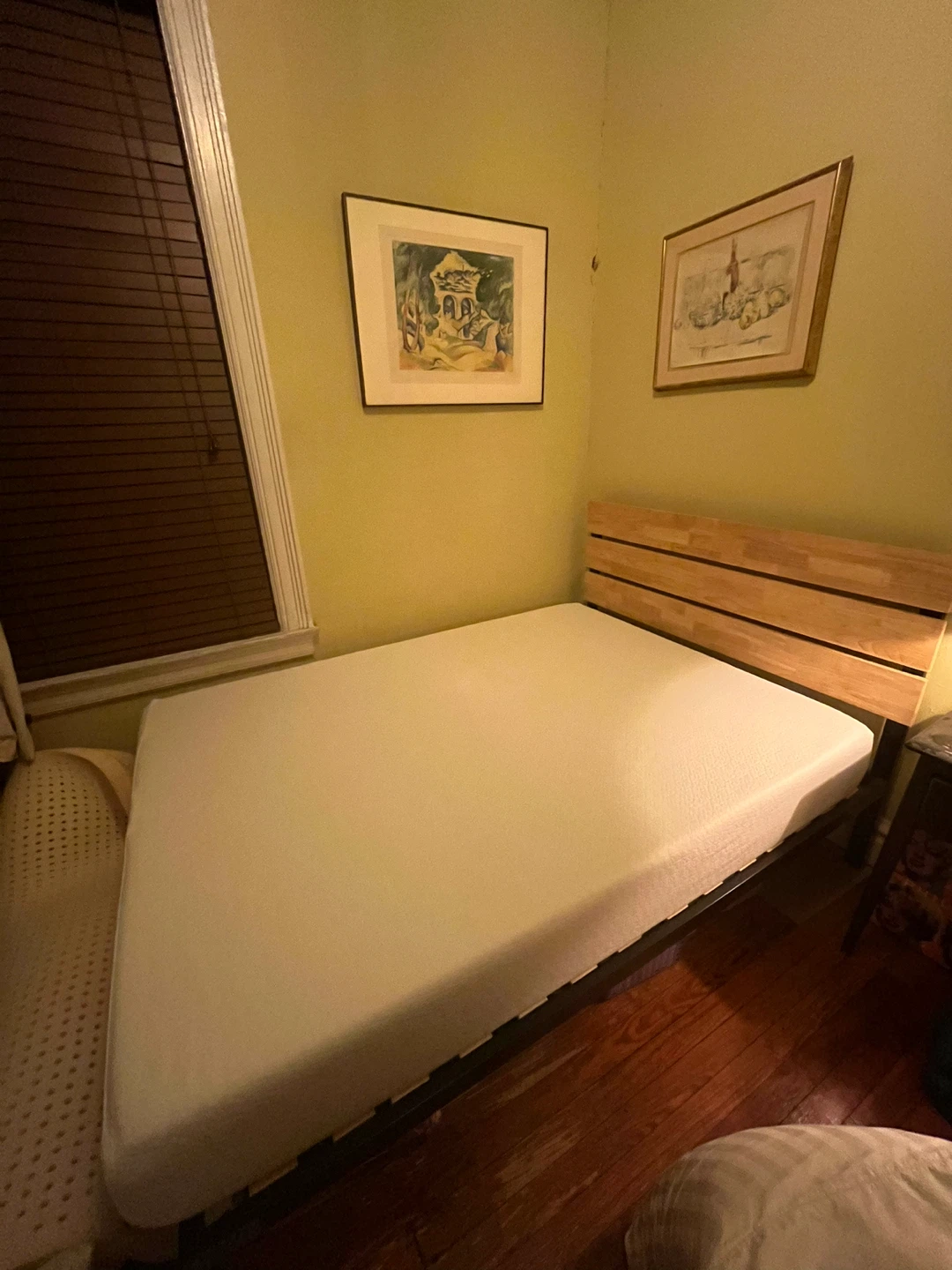 Zinus Metal and Bamboo Platform Bed Frame - photo 3