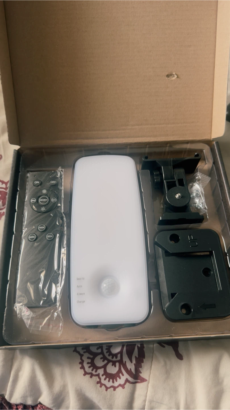 Luz para exteriores Tanbaby con sensor PIR