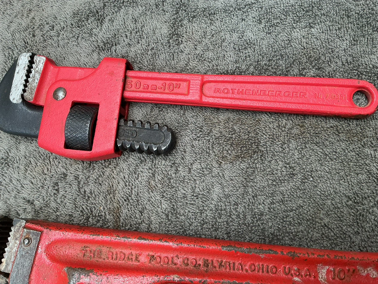 Pipe Wrenches - Ridgid, Rothenberger, Drop Forged Steel - photo 4