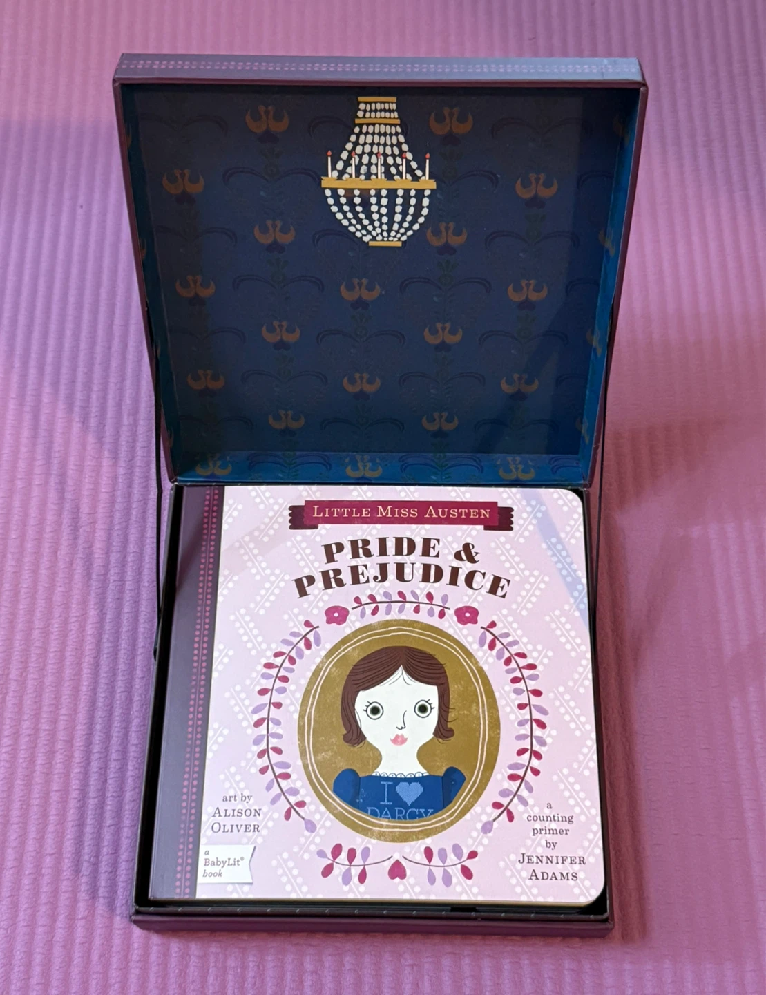 NEW✨BabyLit Little Miss Austen Pride & Prejudice Playset - photo 5