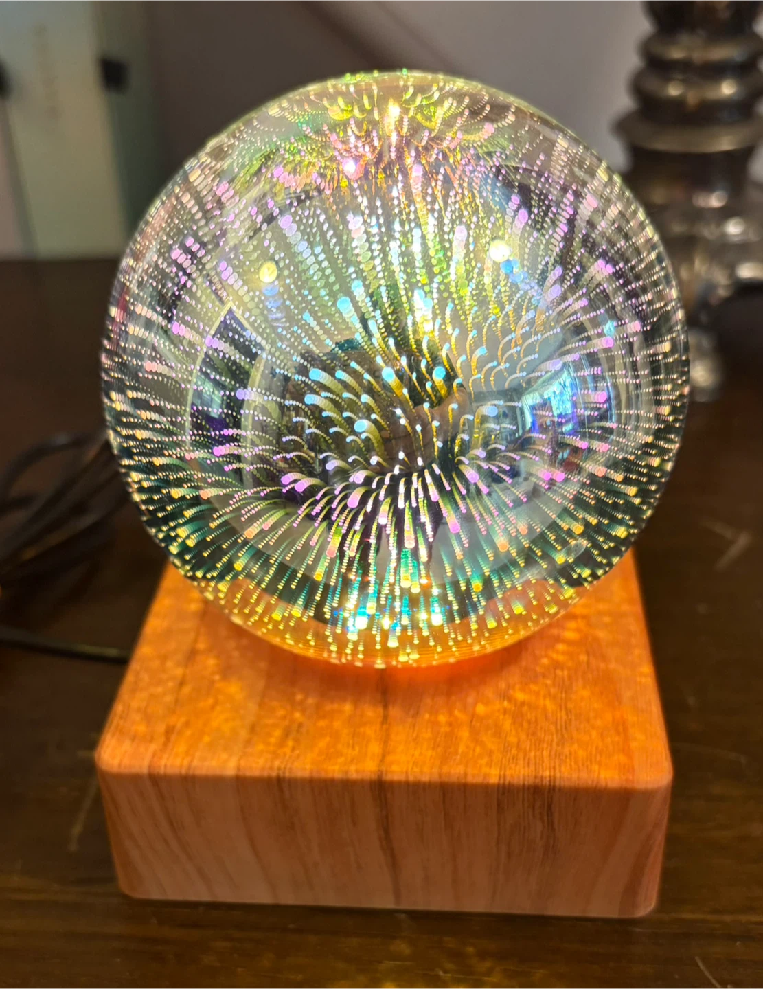 ✨✨3D Firework Glass Ball Light Lamp