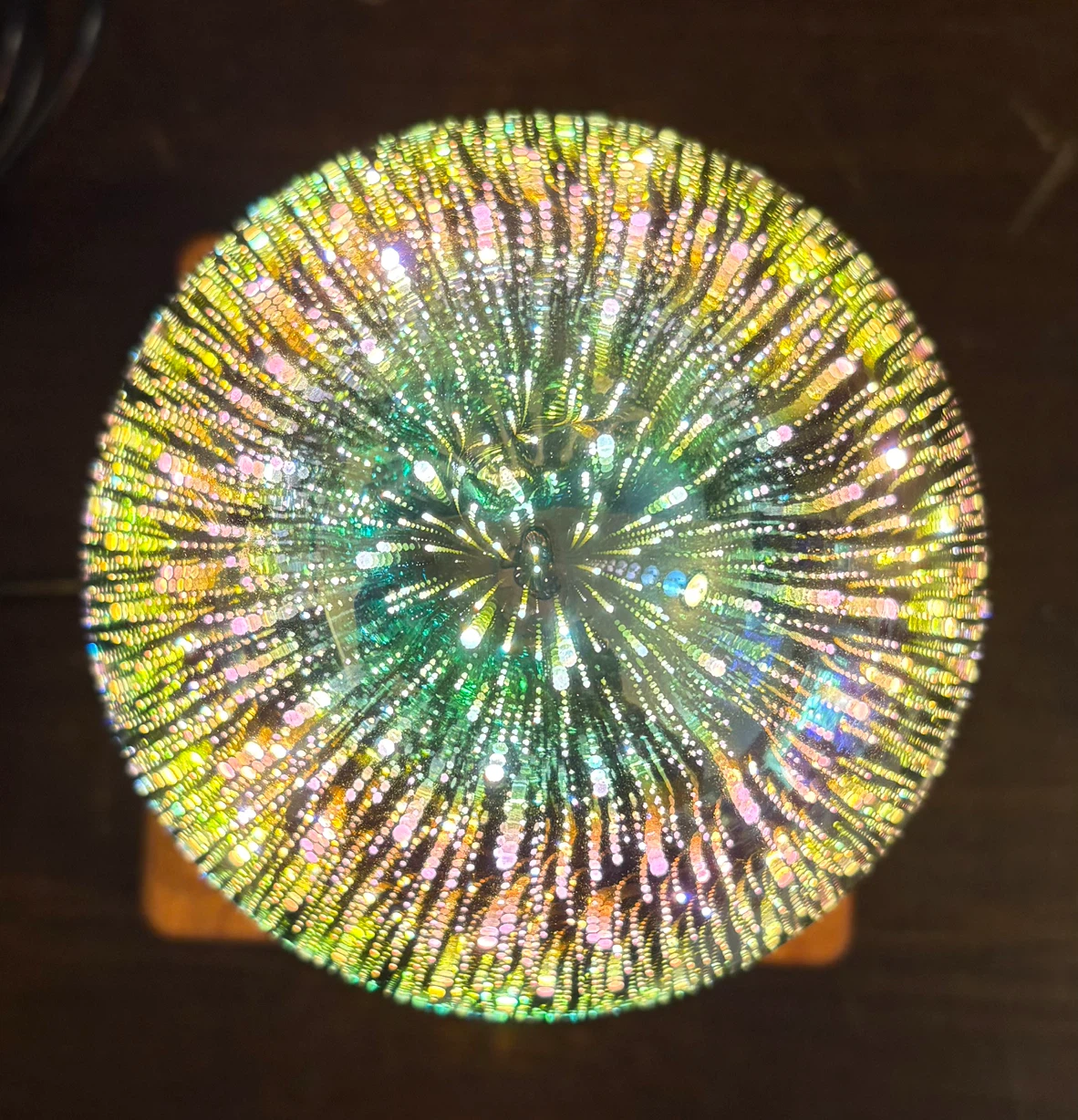 ✨✨3D Firework Glass Ball Light Lamp - photo 2