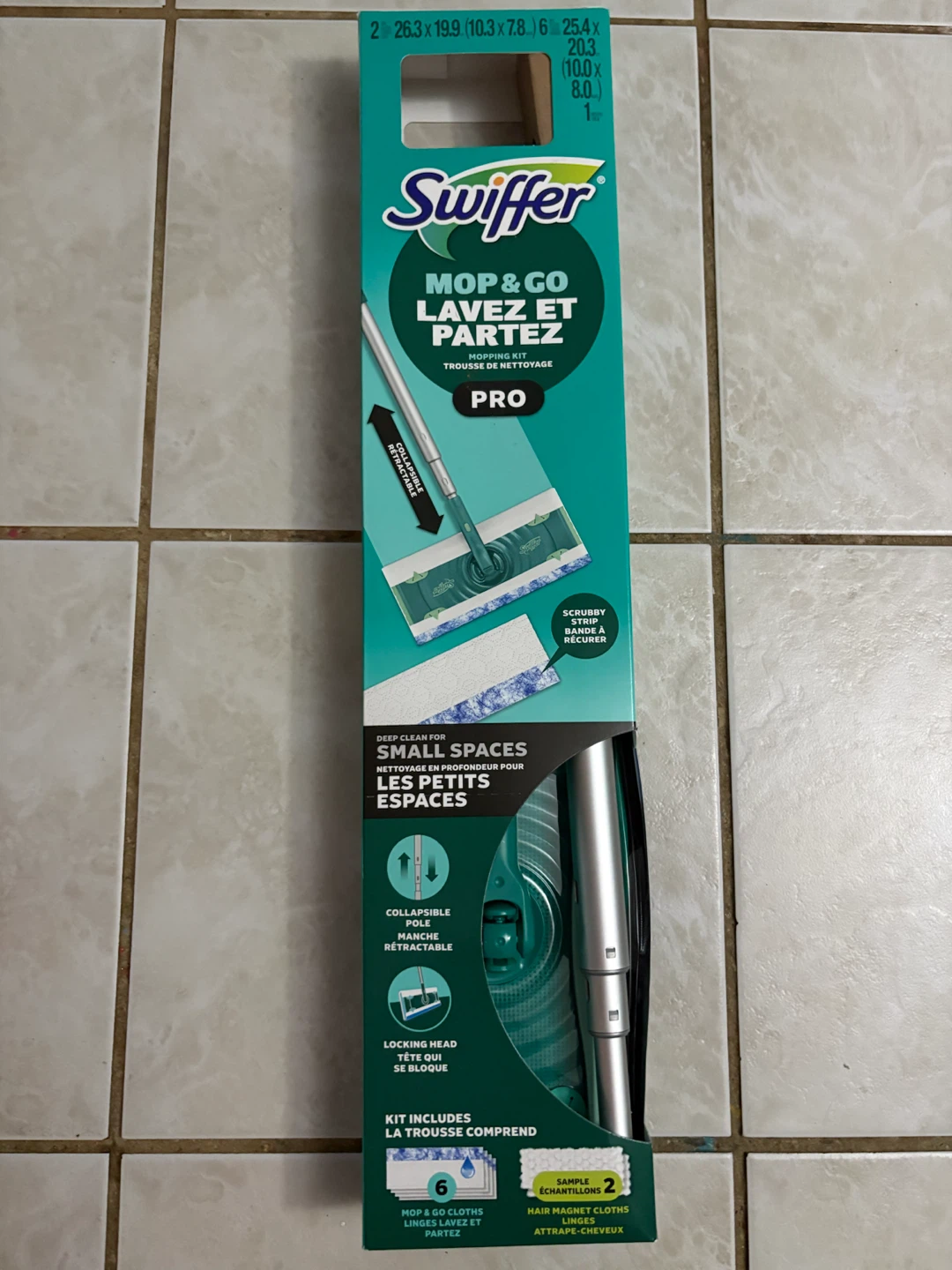 Swiffer Mop & Go PRO Mopping Kit