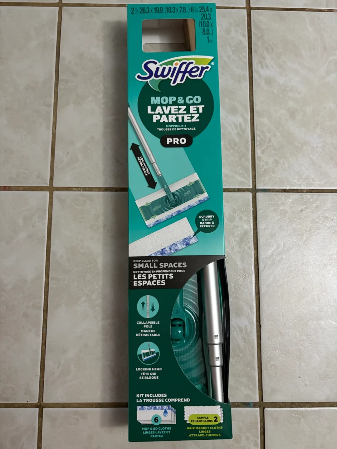 Swiffer Mop & Go PRO Mopping Kit