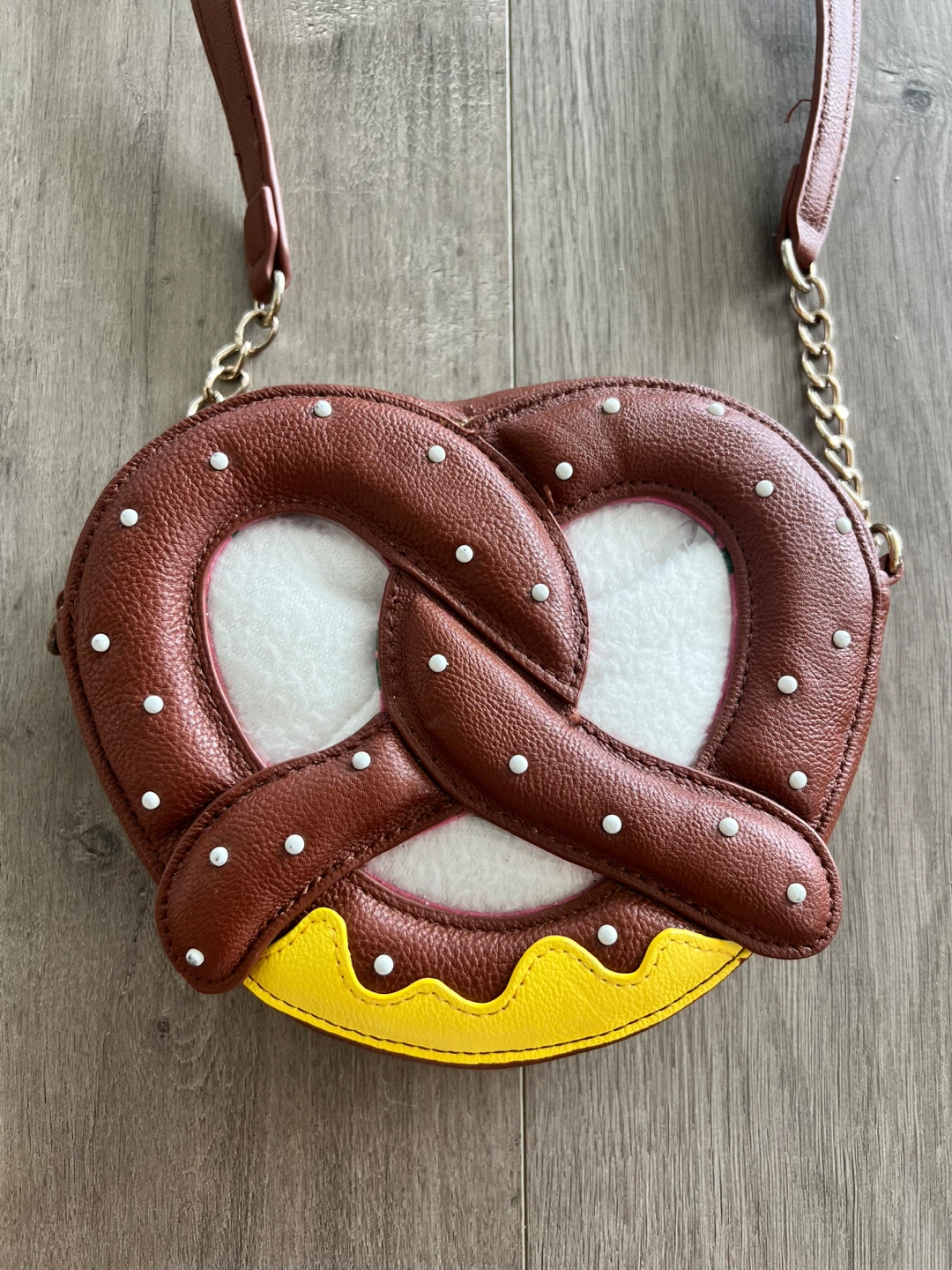 Pretzel Shaped Purse by Betsey Johnson