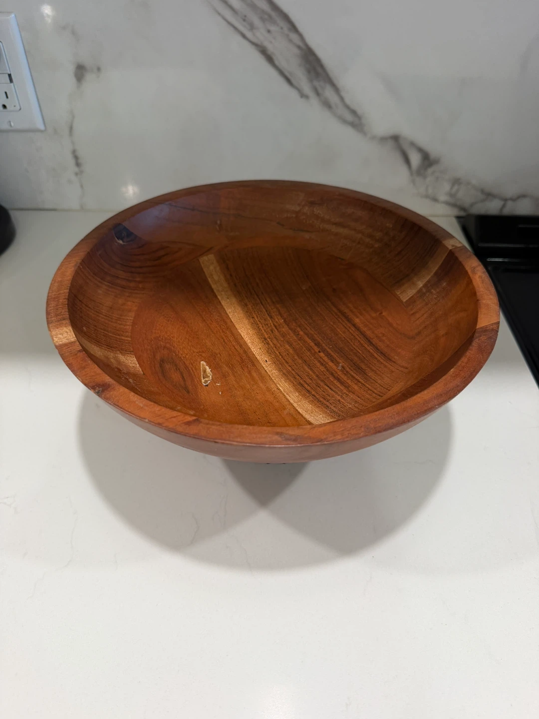 Large Wooden Serving Bowl - photo 2
