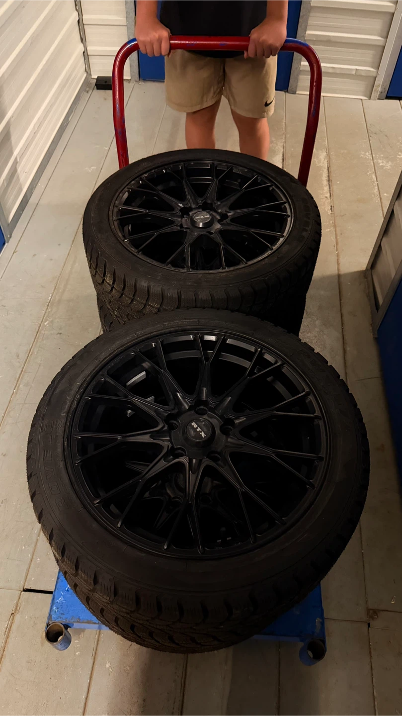 Brand New 17” Winter Tire & Wheel Set – 5x112