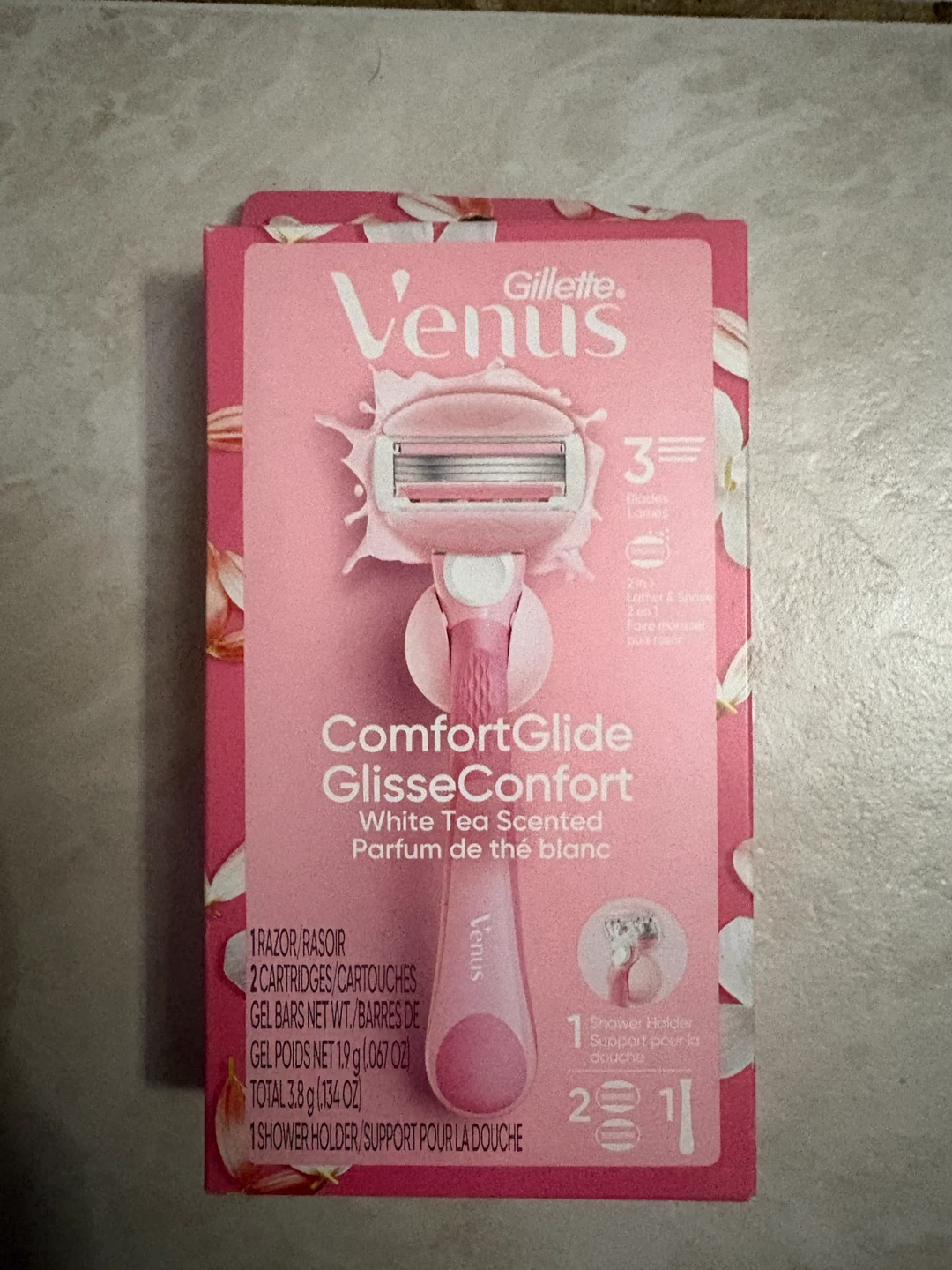 Gillette Venus ComfortGlide White Tea Scented Razor