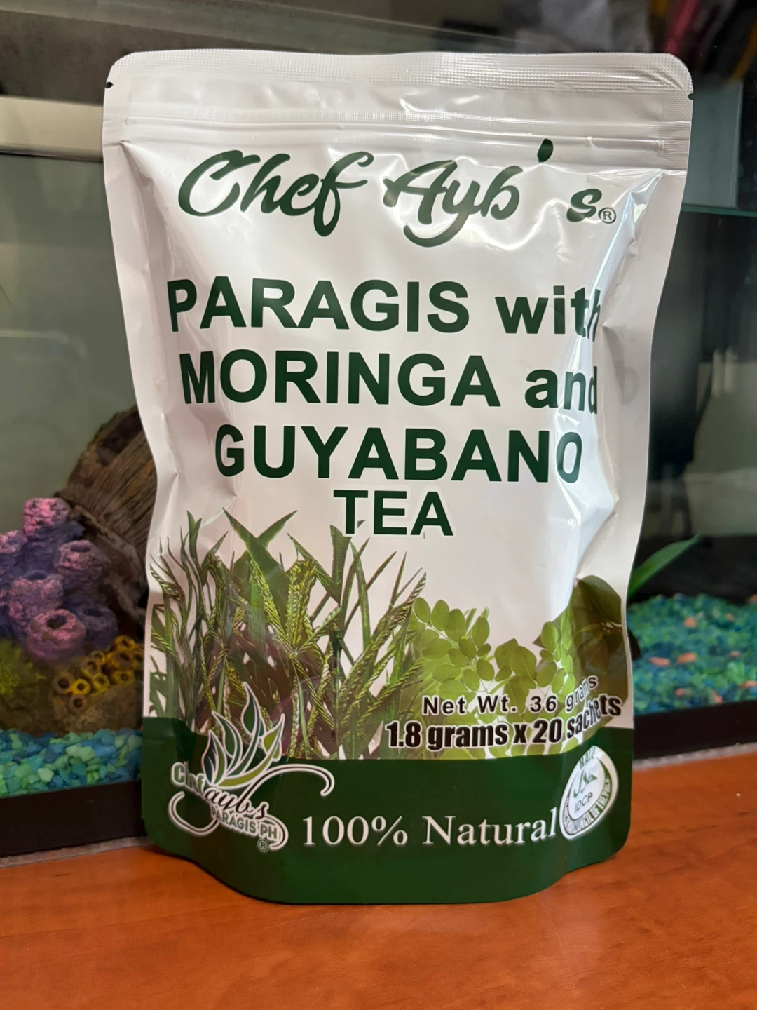 Chef Ayb's Paragis with Moringa and Guyabano Tea