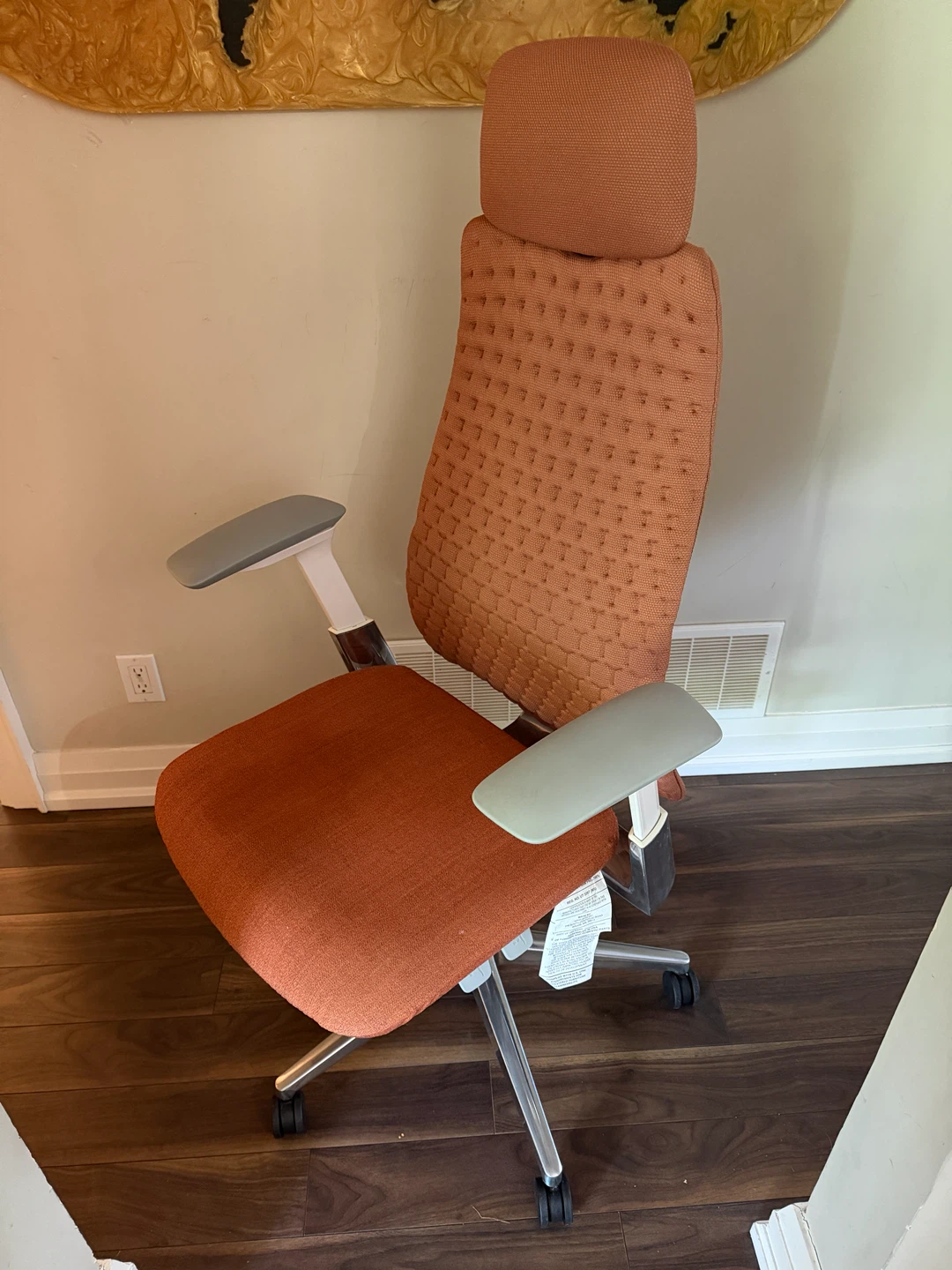 Haworth Fern Ergonomic Office Chair - Orange - photo 2