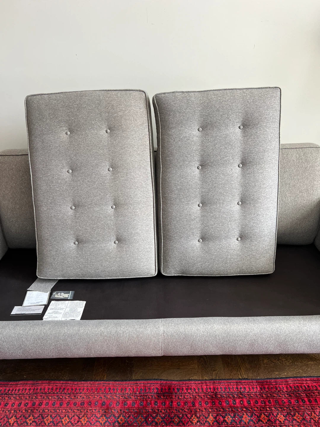 Room & Board “Reese” sofa couch, 75” in Grey. Great condition. - photo 4
